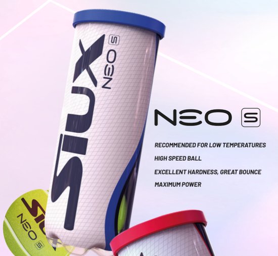 Siux Neo S blik (3 ballen)