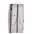Adidas Control racketbag padel 2026 wit grijs | Padellic