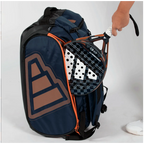 Adidas Pro Tour racketbag padel 2026 blauw-oranje | Padellic
