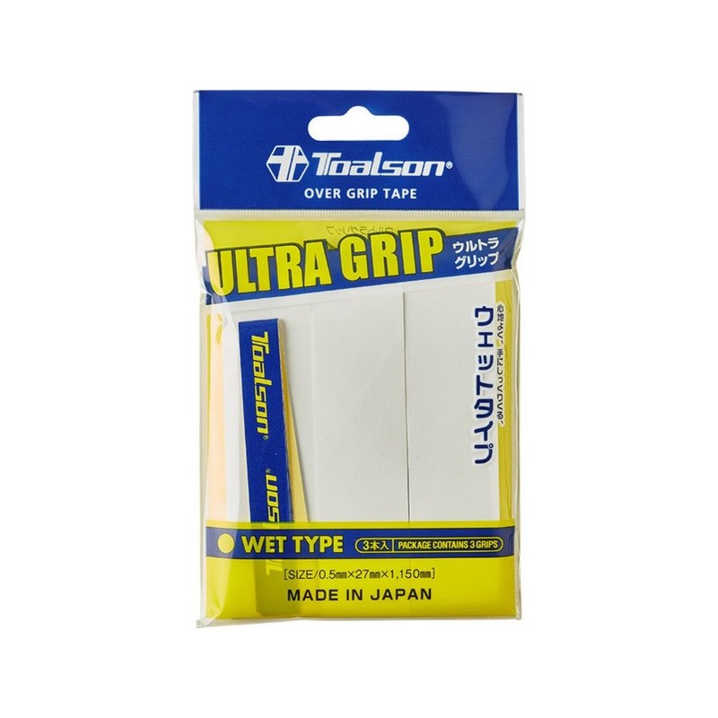 Toalson Ultra Grip 3 stuks wit